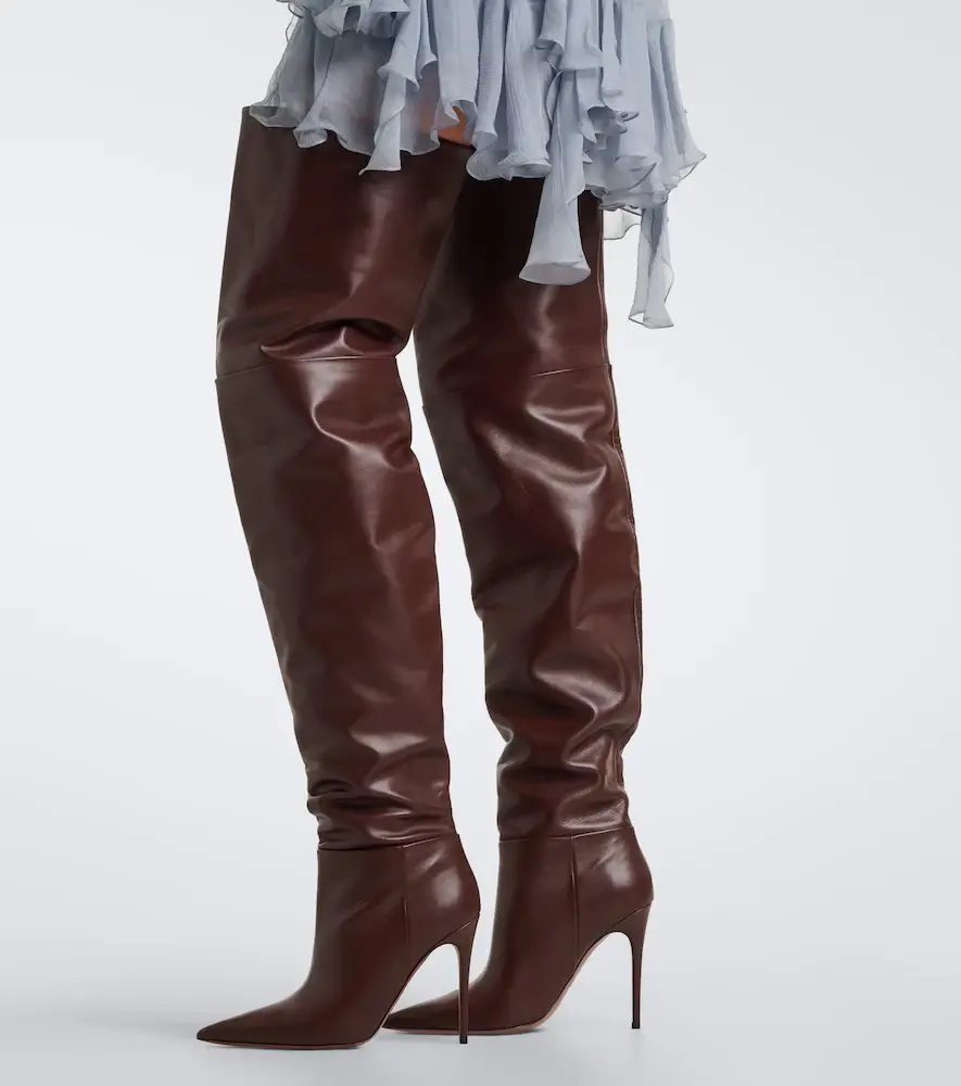 Paris Texas Vera leather over-the-knee boots | Thumbnail 5 Paris Texas Vera leather over-the-knee boots | Thumbnail 5