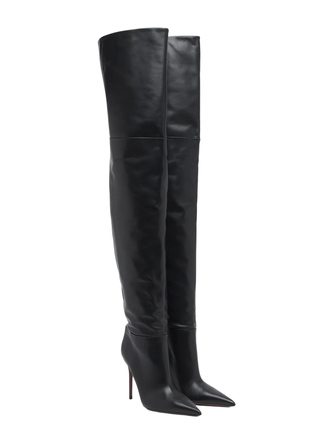 Paris Texas Vera leather over-the-knee boots