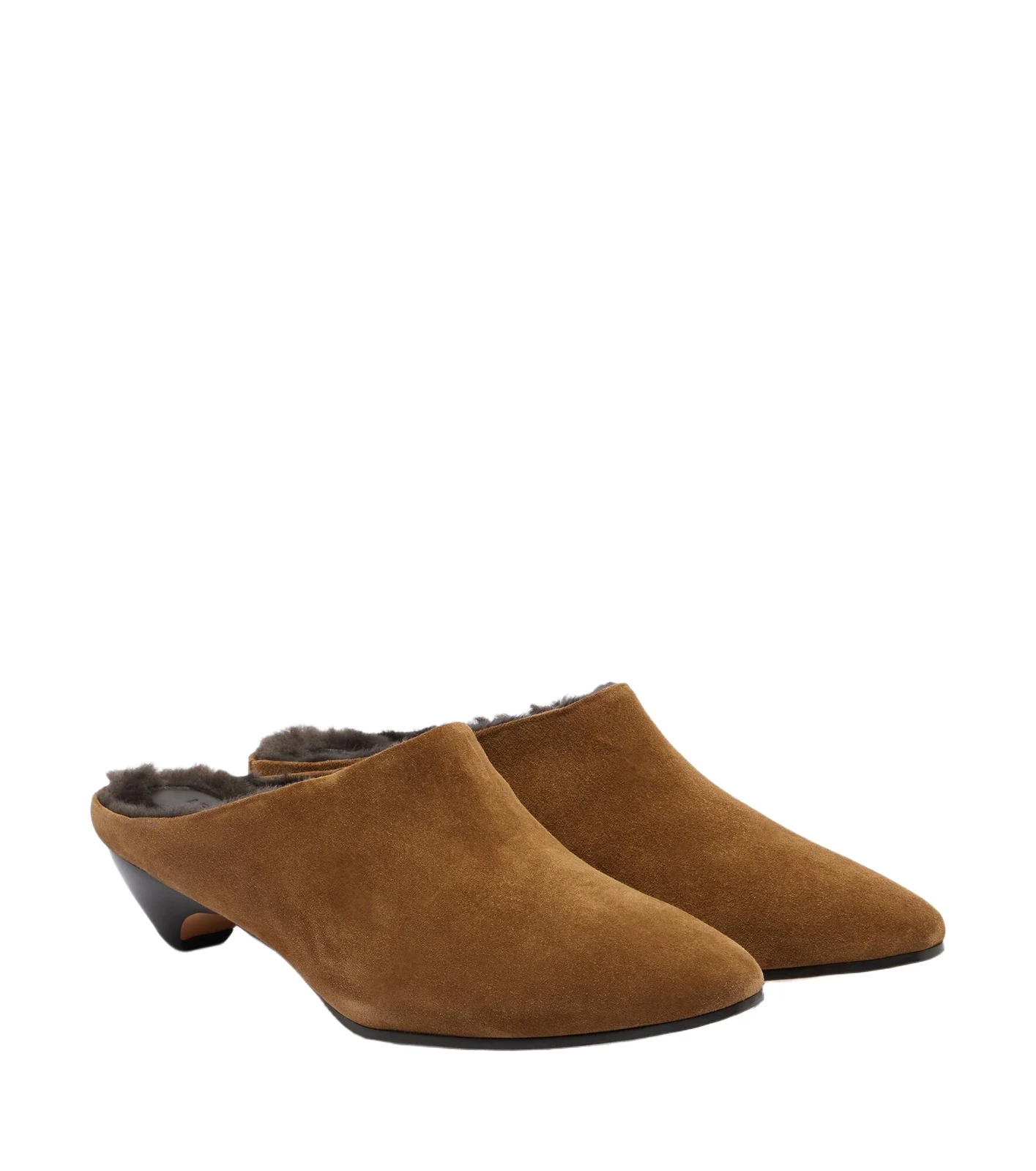 Le Monde Béryl Le Monde Béryl Allegra shearling-lined suede mules
