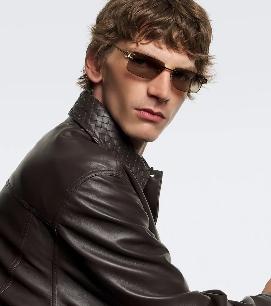 Bottega Veneta Rectangular sunglasses | Thumbnail 3 Bottega Veneta Rectangular sunglasses | Thumbnail 3
