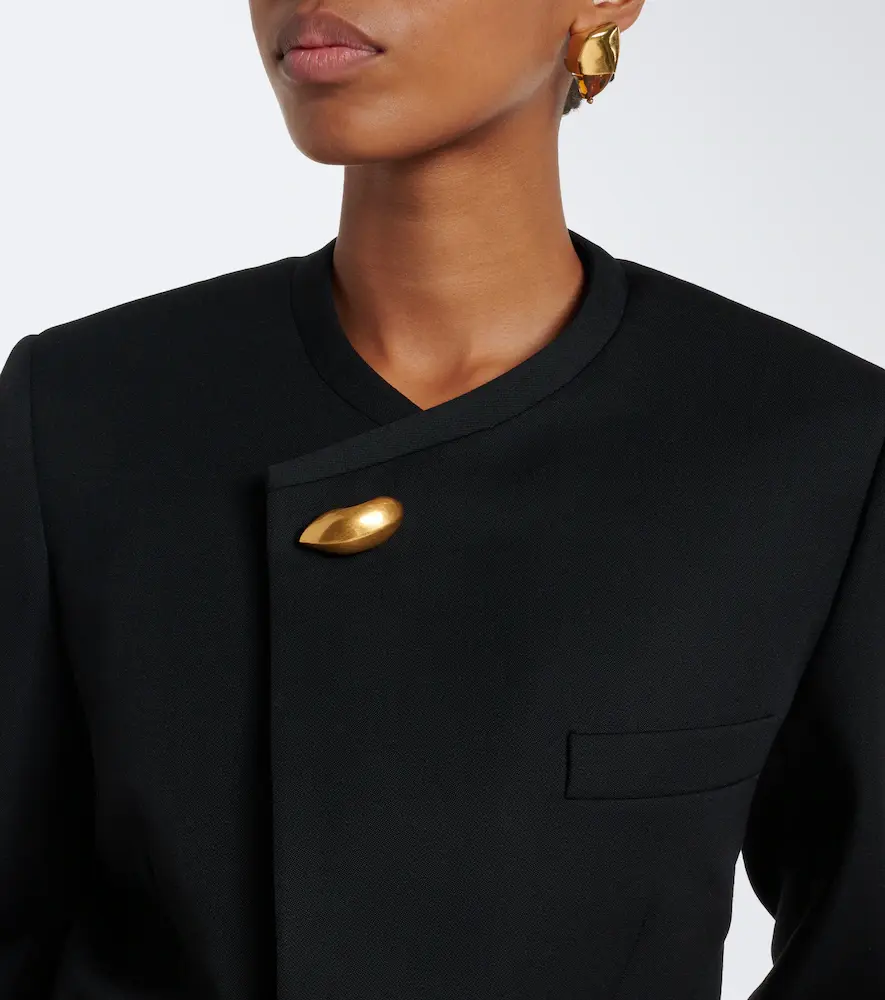 Bottega Veneta Wool grain de poudre blazer | Thumbnail 2