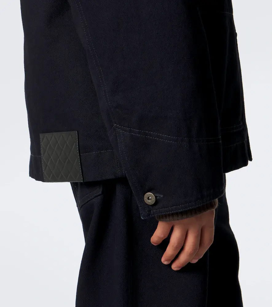 Bottega Veneta Shearling-trimmed denim jacket | Thumbnail 7 Bottega Veneta Shearling-trimmed denim jacket | Thumbnail 7