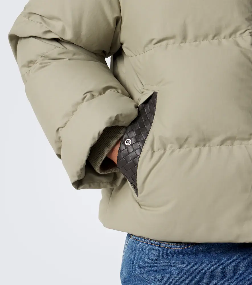 Bottega Veneta Intrecciato cotton-blend down jacket | Thumbnail 5 Bottega Veneta Intrecciato cotton-blend down jacket | Thumbnail 5