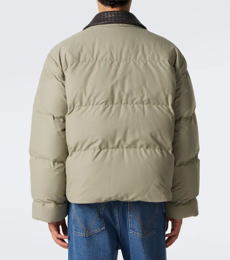 Bottega Veneta Intrecciato cotton-blend down jacket | Thumbnail 6 Bottega Veneta Intrecciato cotton-blend down jacket | Thumbnail 6