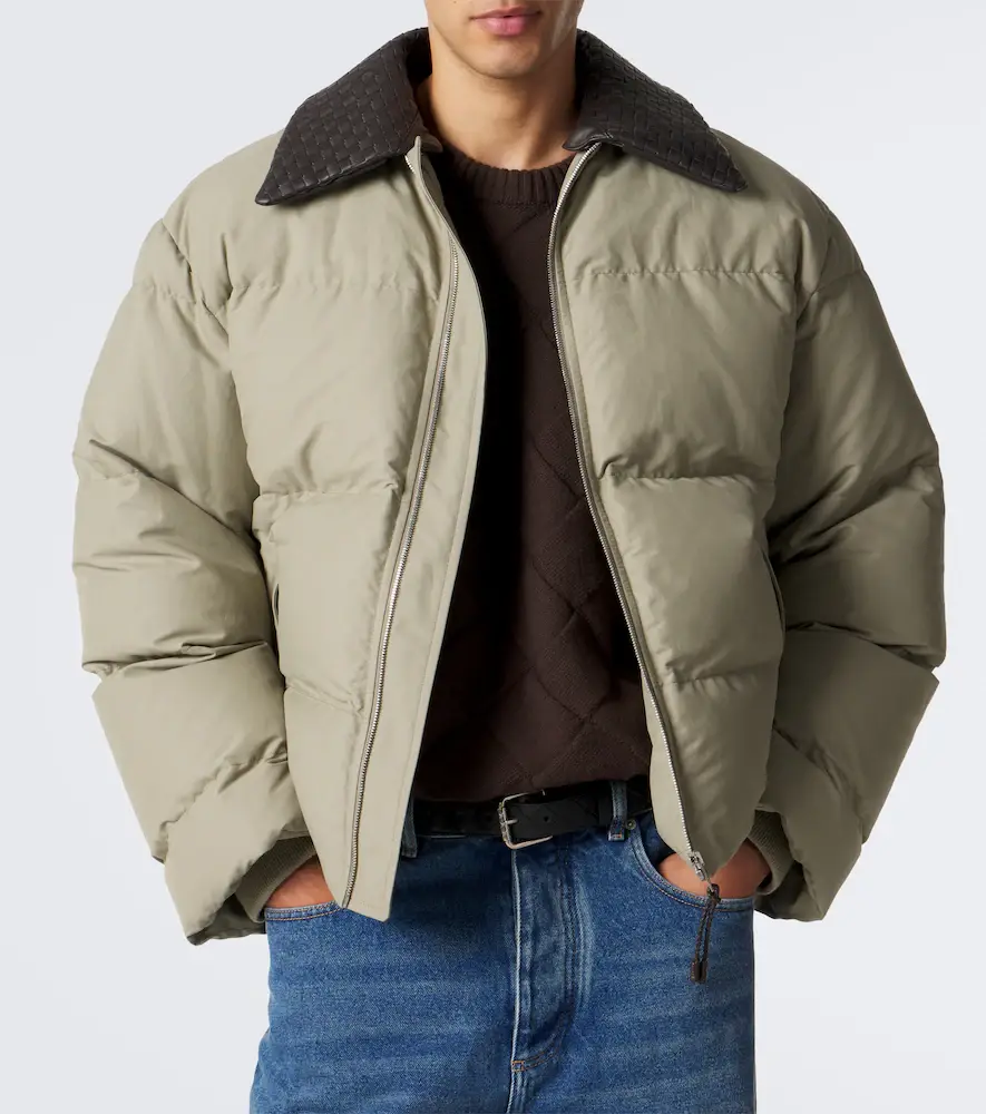 Bottega Veneta Intrecciato cotton-blend down jacket | Thumbnail 7 Bottega Veneta Intrecciato cotton-blend down jacket | Thumbnail 7