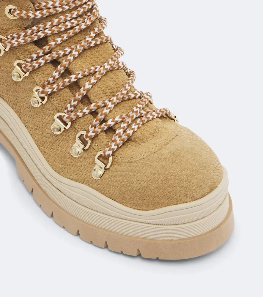 Bogner Arosa shearling-trimmed suede ankle boots | Thumbnail 3