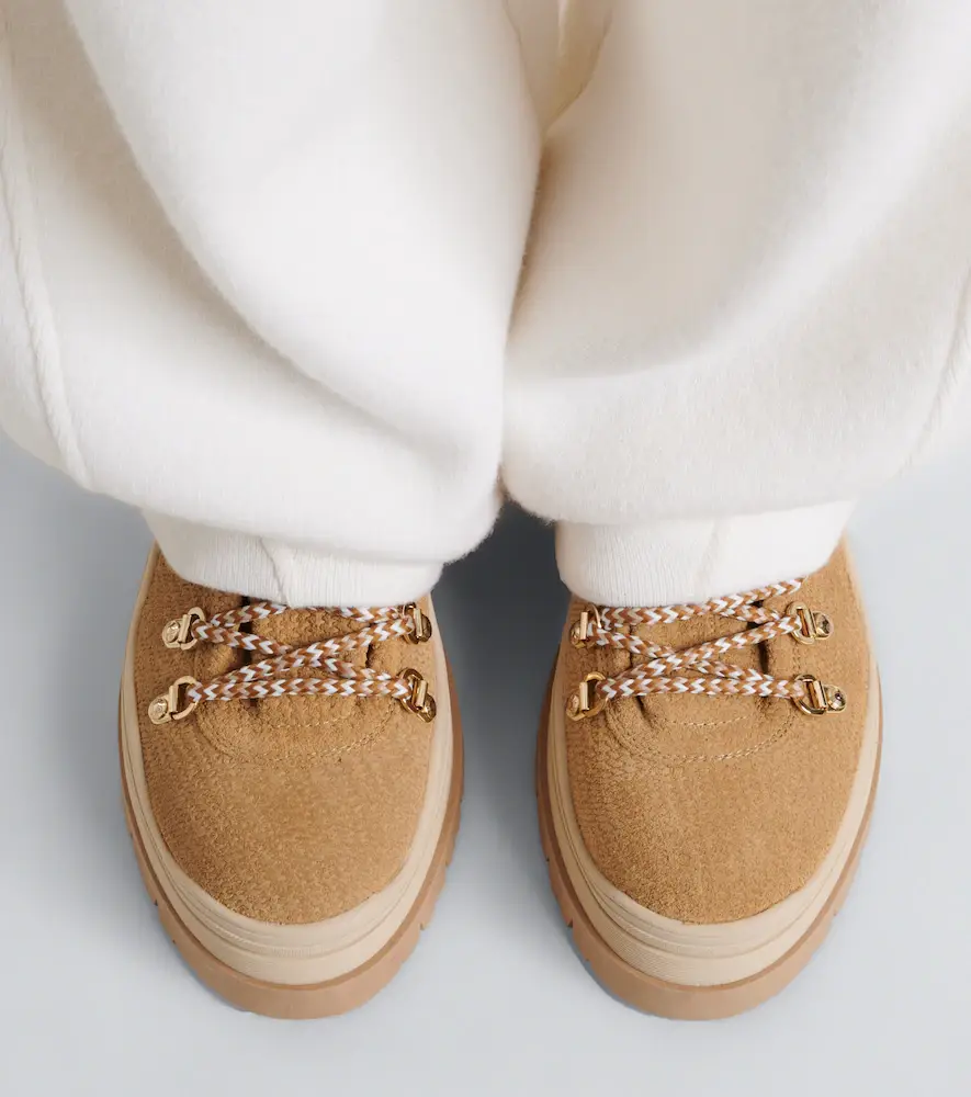 Bogner Arosa shearling-trimmed suede ankle boots | Thumbnail 6