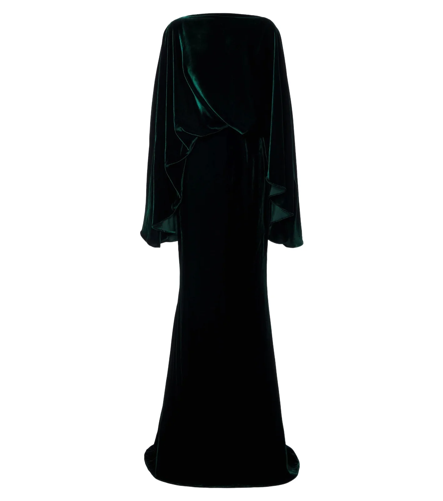 Taller Marmo Draped velvet gown