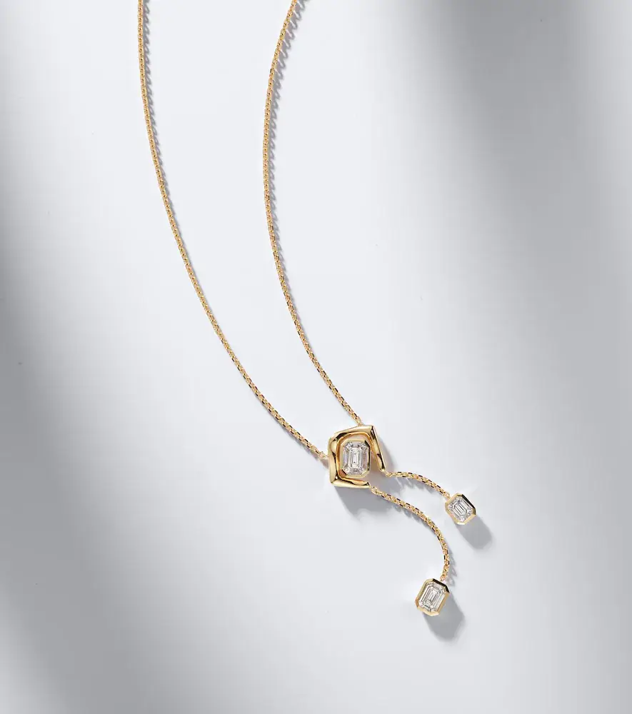 SHAY JEWELRY Zar 18kt gold pendant necklace with diamonds | Thumbnail 6