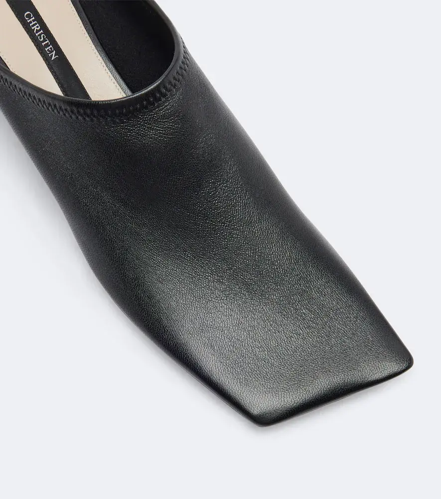 CHRISTEN Edge leather mules | Thumbnail 4 CHRISTEN Edge leather mules | Thumbnail 4