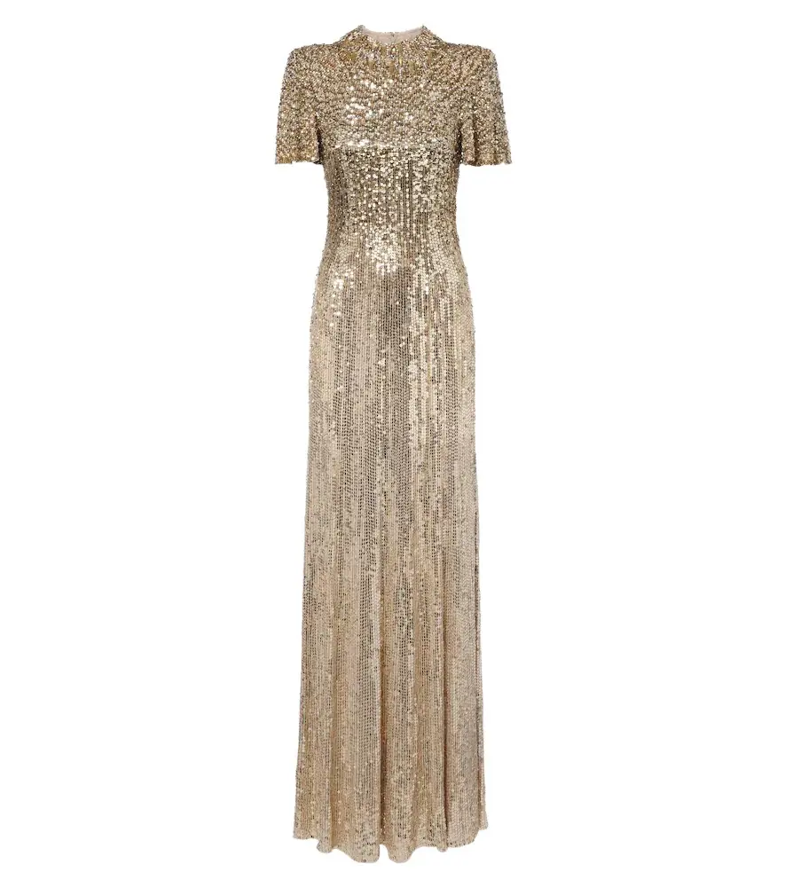 Kiku embellished gown Kiku embellished gown