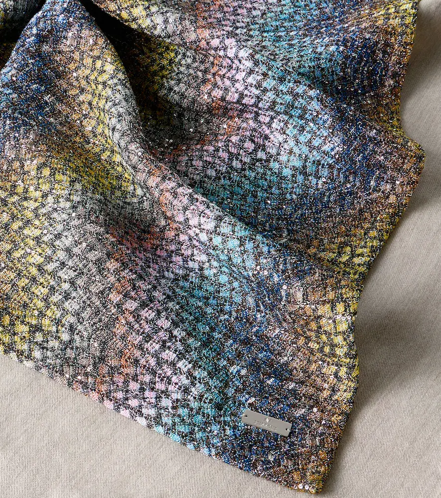 Missoni Salina Zigzag lamé throw | Thumbnail 3 Missoni Salina Zigzag lamé throw | Thumbnail 3