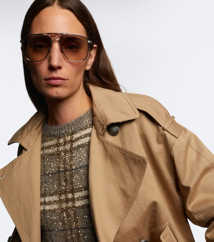 Brunello Cucinelli Sartorial Sunset aviator sunglasses | Thumbnail 5 Brunello Cucinelli Sartorial Sunset aviator sunglasses | Thumbnail 5