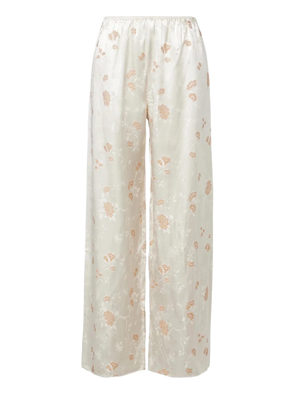 DÔEN Dôen Lavona floral jacquard wide-leg pants