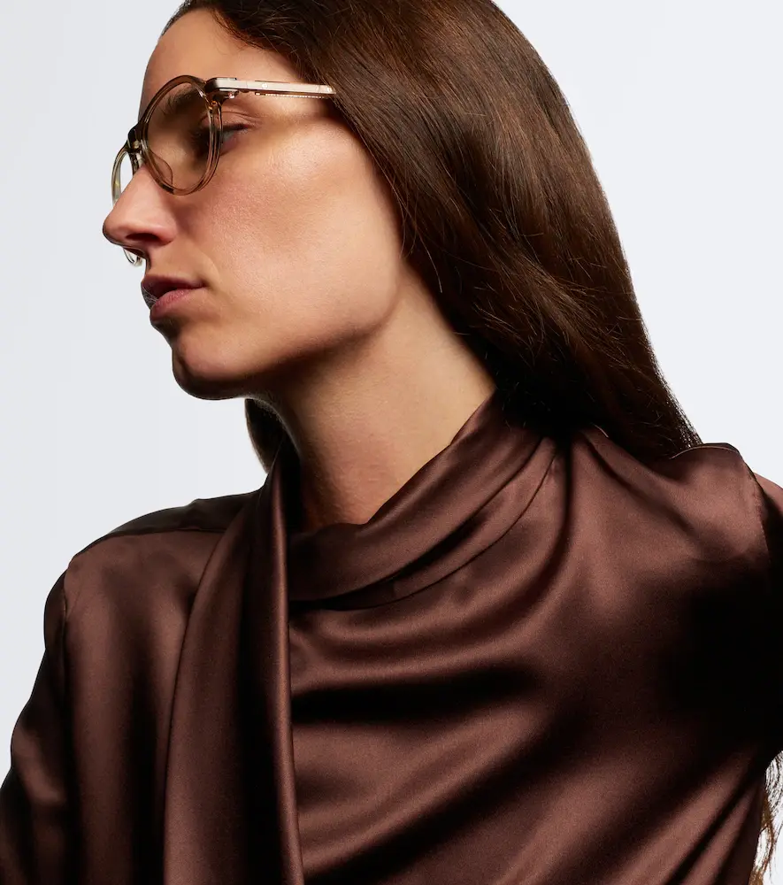 Brunello Cucinelli Sartorial Sunset aviator glasses | Thumbnail 4