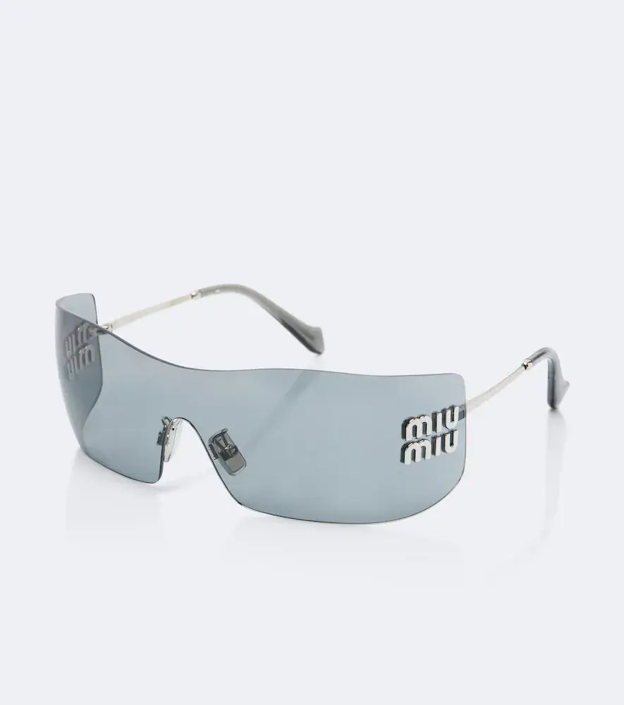 Miu Miu Aube shield sunglasses | Thumbnail 3 Miu Miu Aube shield sunglasses | Thumbnail 3