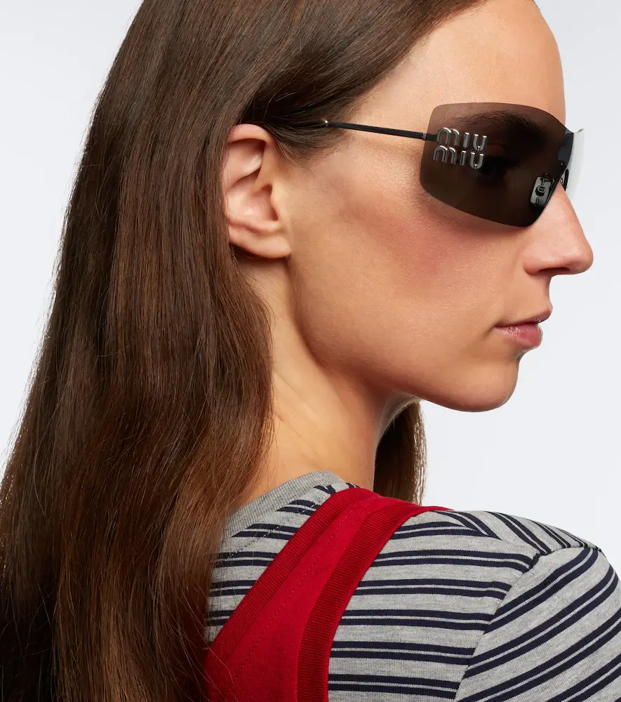 Miu Miu Aube shield sunglasses | Thumbnail 5 Miu Miu Aube shield sunglasses | Thumbnail 5