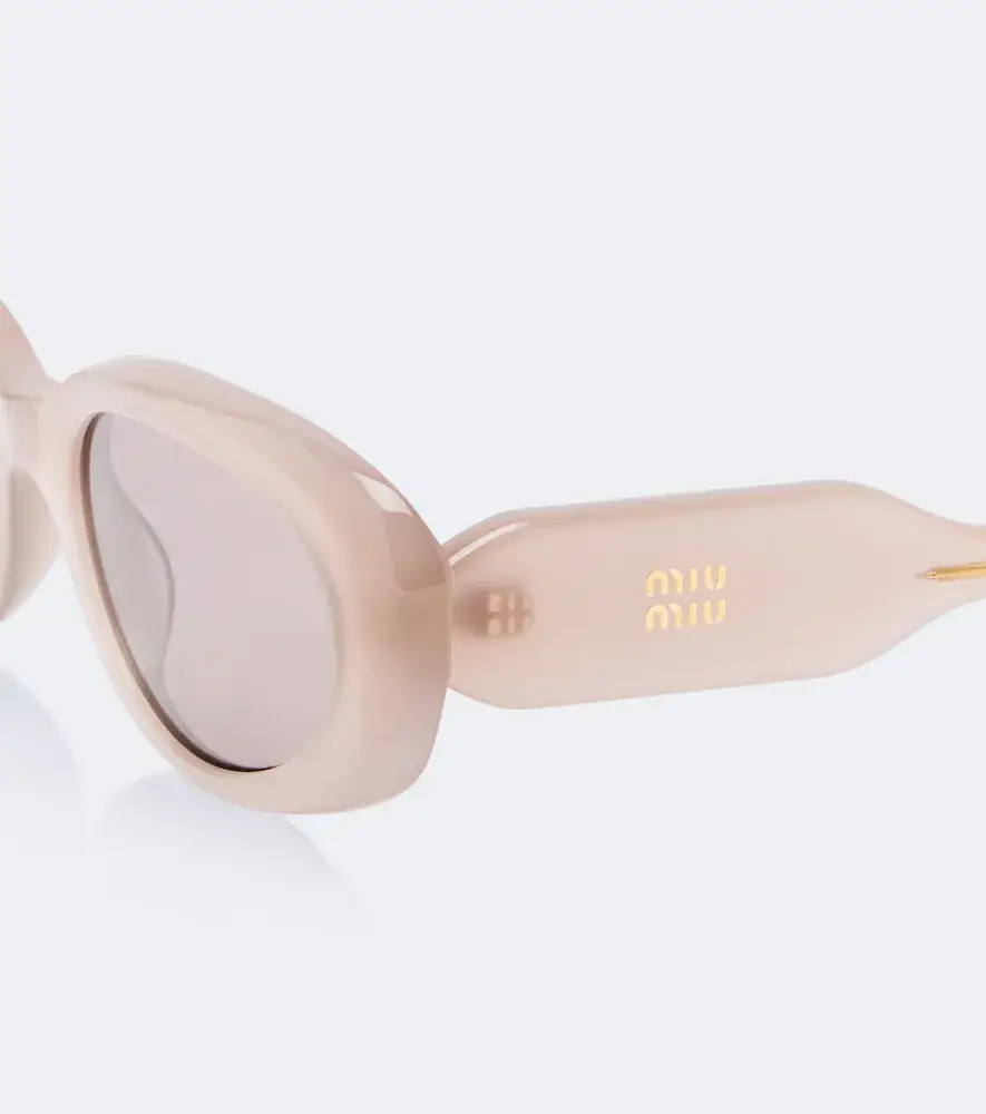 Miu Miu Signature oval sunglasses | Thumbnail 2 Miu Miu Signature oval sunglasses | Thumbnail 2