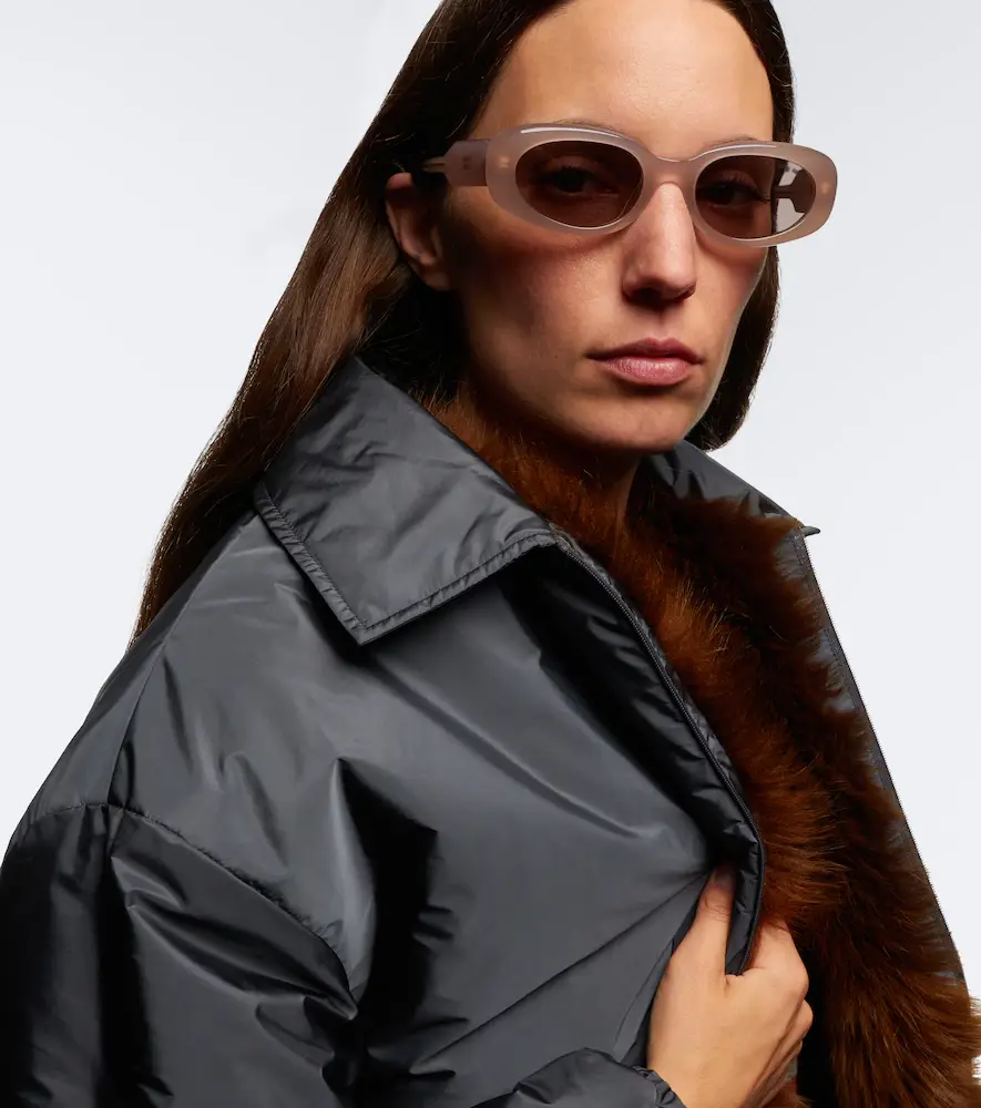 Miu Miu Signature oval sunglasses | Thumbnail 4 Miu Miu Signature oval sunglasses | Thumbnail 4