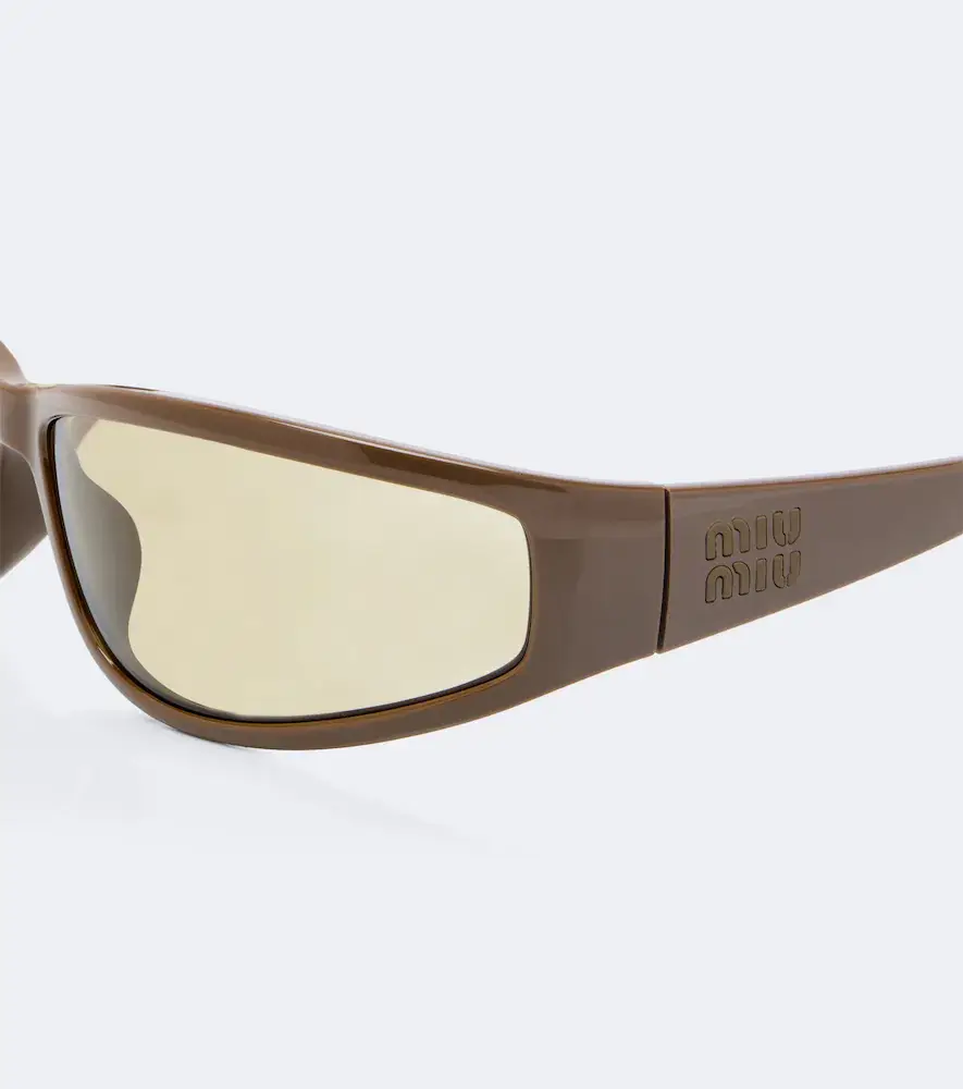 Miu Miu Signature rectangular sunglasses | Thumbnail 2 Miu Miu Signature rectangular sunglasses | Thumbnail 2