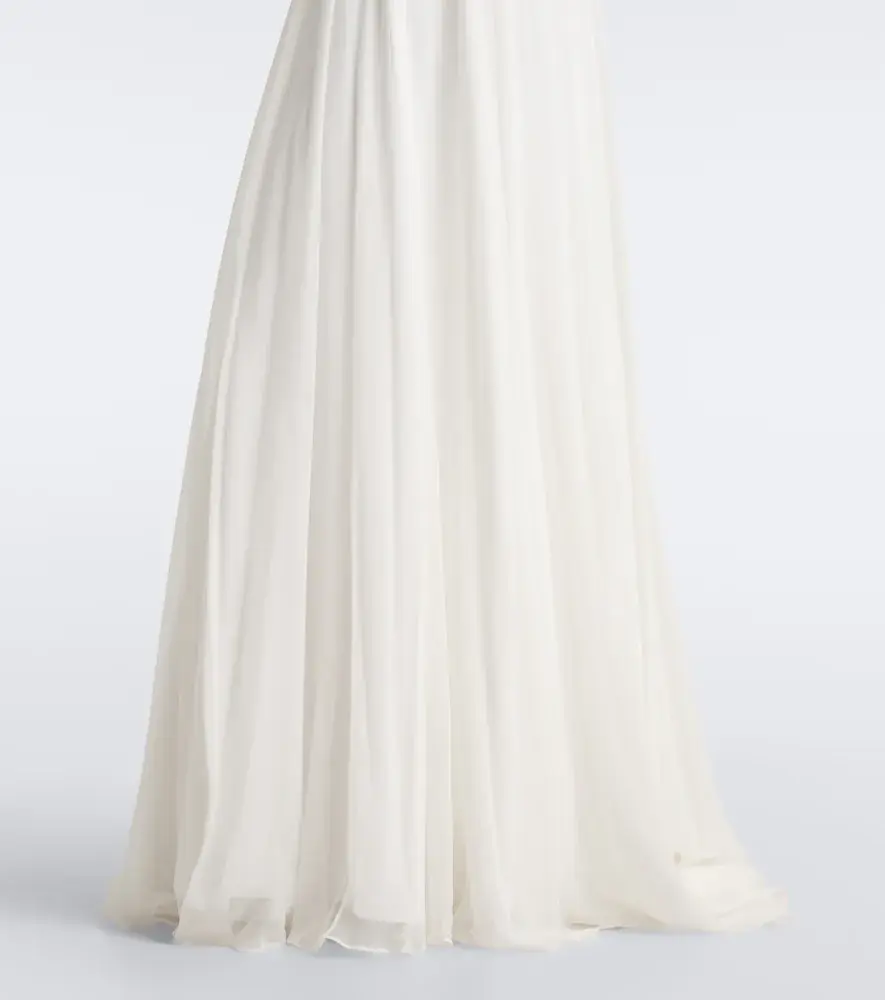 Jenny Packham Bridal Momento tulle and silk chiffon gown | Thumbnail 2 Jenny Packham Bridal Momento tulle and silk chiffon gown | Thumbnail 2