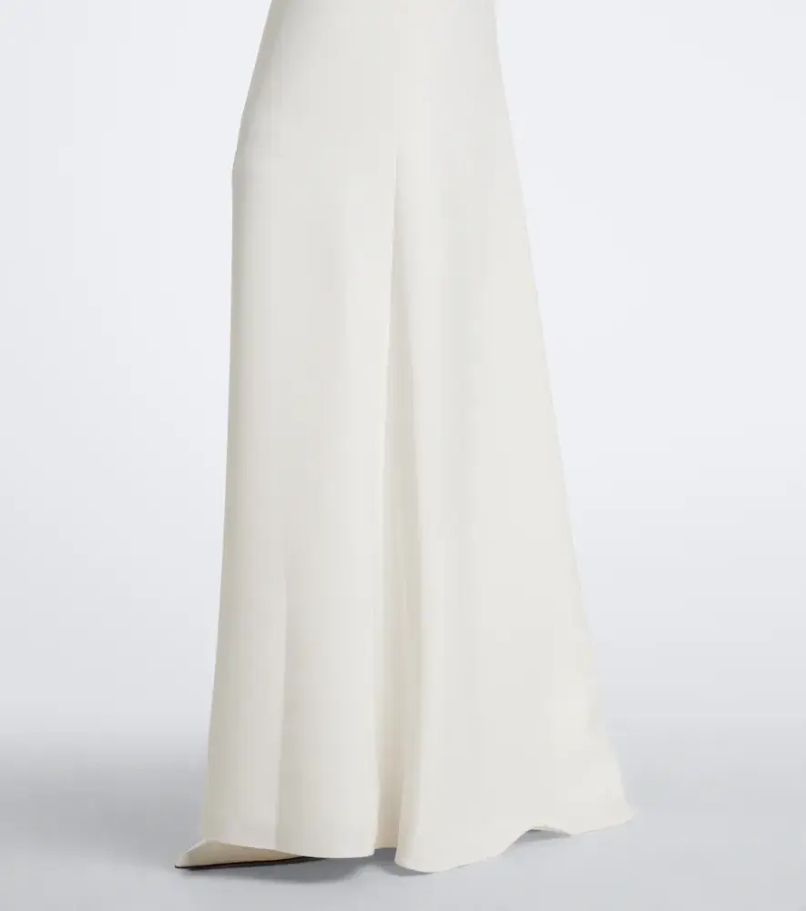 Jenny Packham Bridal Electra embellished crêpe gown | Thumbnail 5 Jenny Packham Bridal Electra embellished crêpe gown | Thumbnail 5