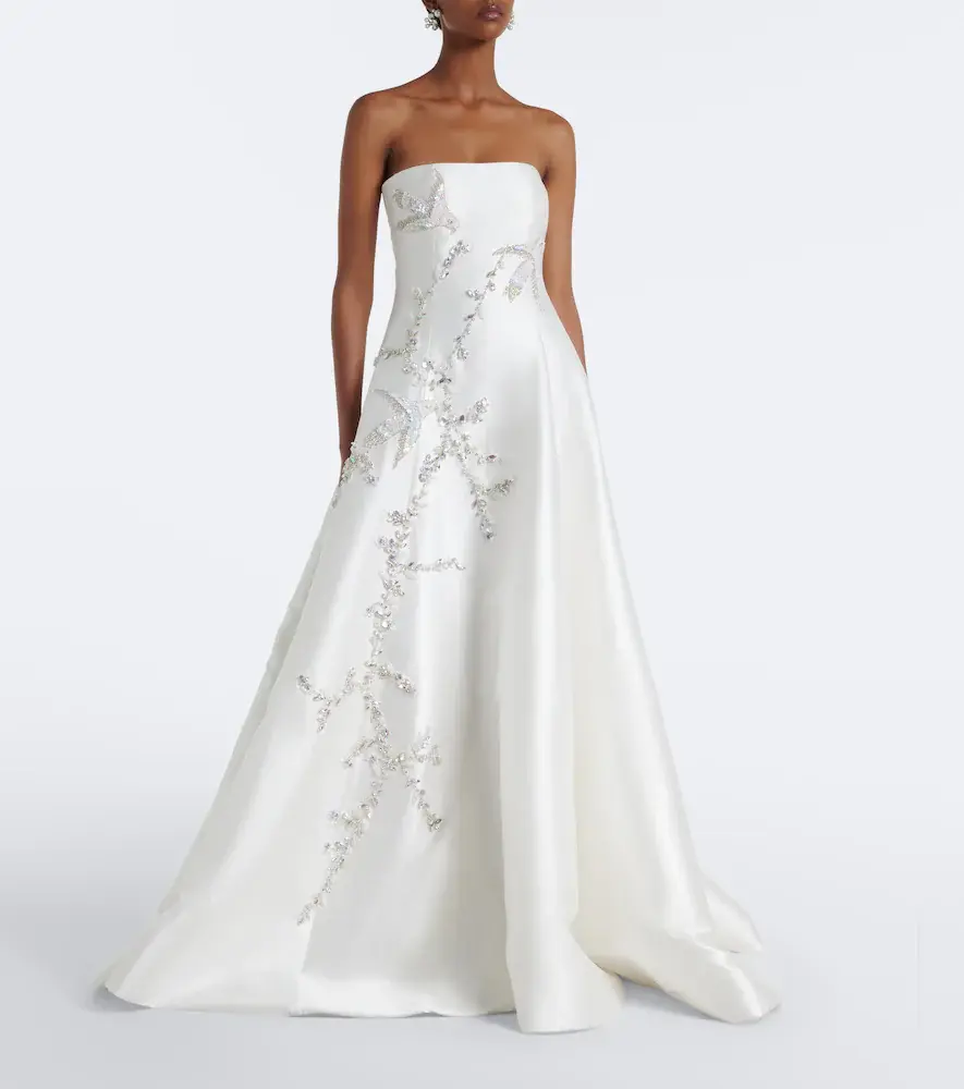 Costarellos Bridal embellished strapless bustier gown | Thumbnail 2 Costarellos Bridal embellished strapless bustier gown | Thumbnail 2