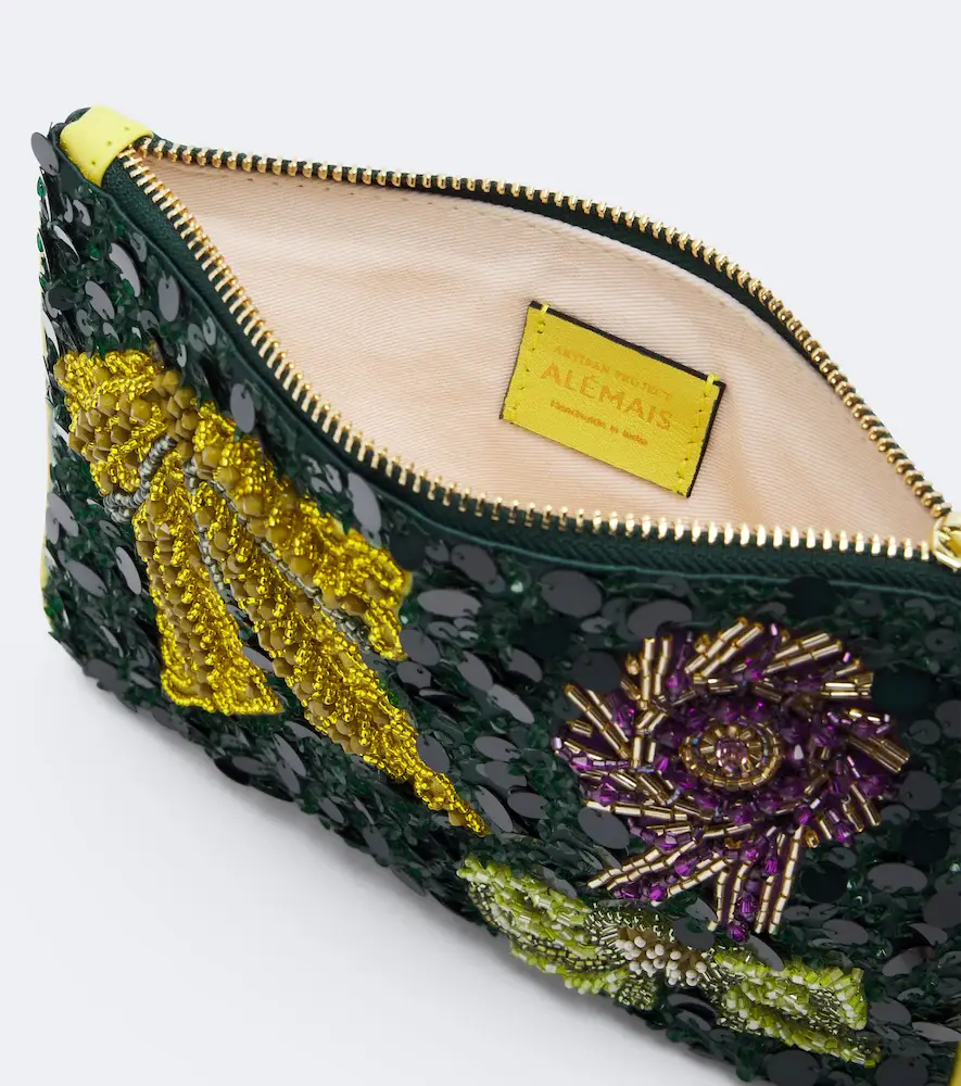 ALÉMAIS Alémais Rosette embellished pouch | Thumbnail 2 ALÉMAIS Alémais Rosette embellished pouch | Thumbnail 2