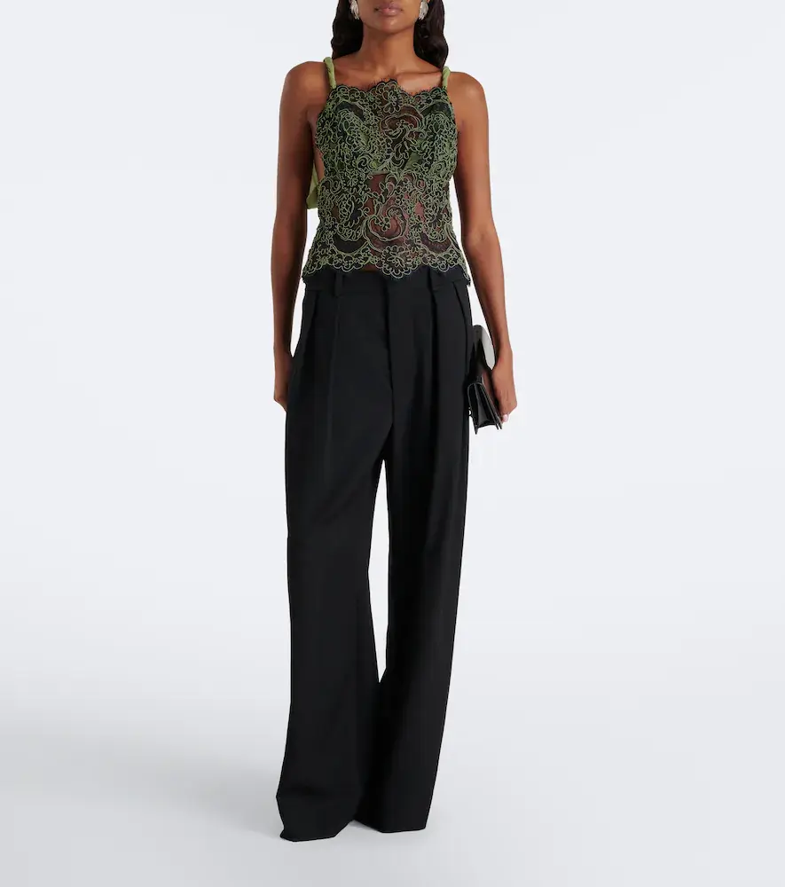 Christopher Esber Aluna lace top | Thumbnail 2 Christopher Esber Aluna lace top | Thumbnail 2