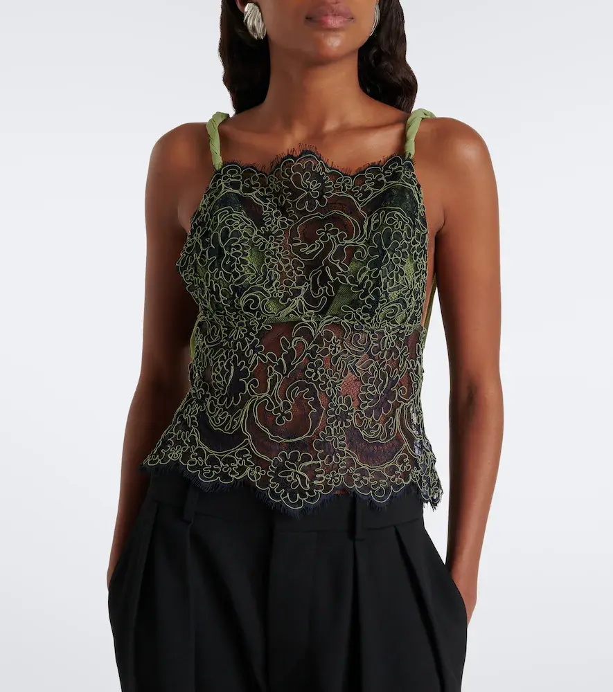 Christopher Esber Aluna lace top | Thumbnail 4 Christopher Esber Aluna lace top | Thumbnail 4