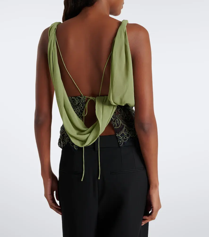 Christopher Esber Aluna lace top | Thumbnail 5 Christopher Esber Aluna lace top | Thumbnail 5