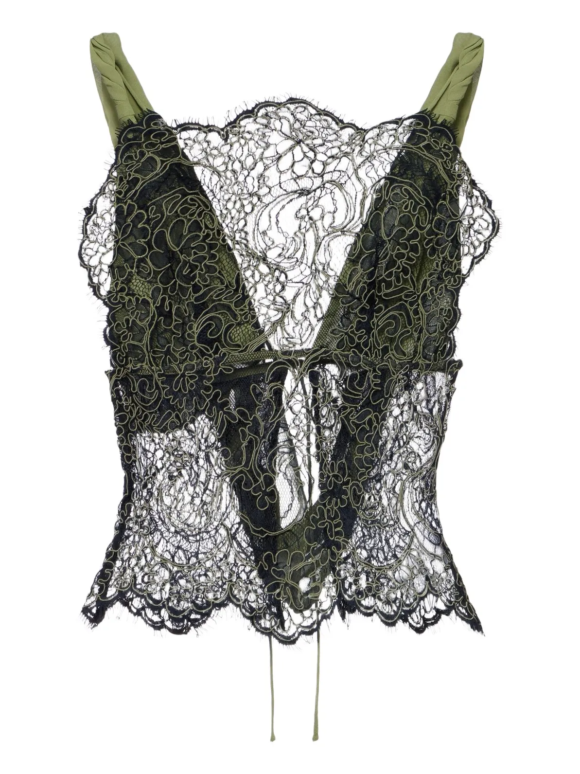 Christopher Esber Aluna lace top