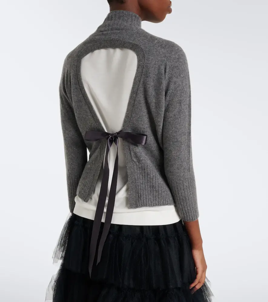 Simone Rocha Embellished cashmere turtleneck sweater | Thumbnail 5 Simone Rocha Embellished cashmere turtleneck sweater | Thumbnail 5