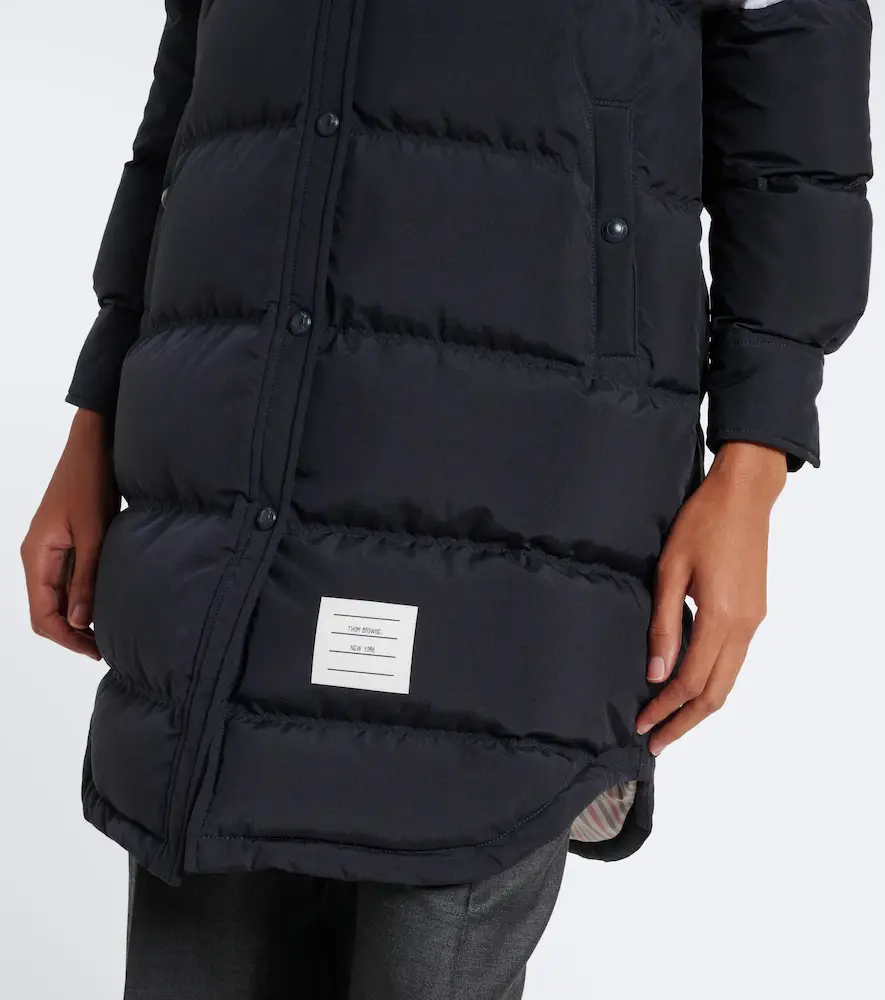 Thom Browne 4-Bar hooded down coat | Thumbnail 3 Thom Browne 4-Bar hooded down coat | Thumbnail 3
