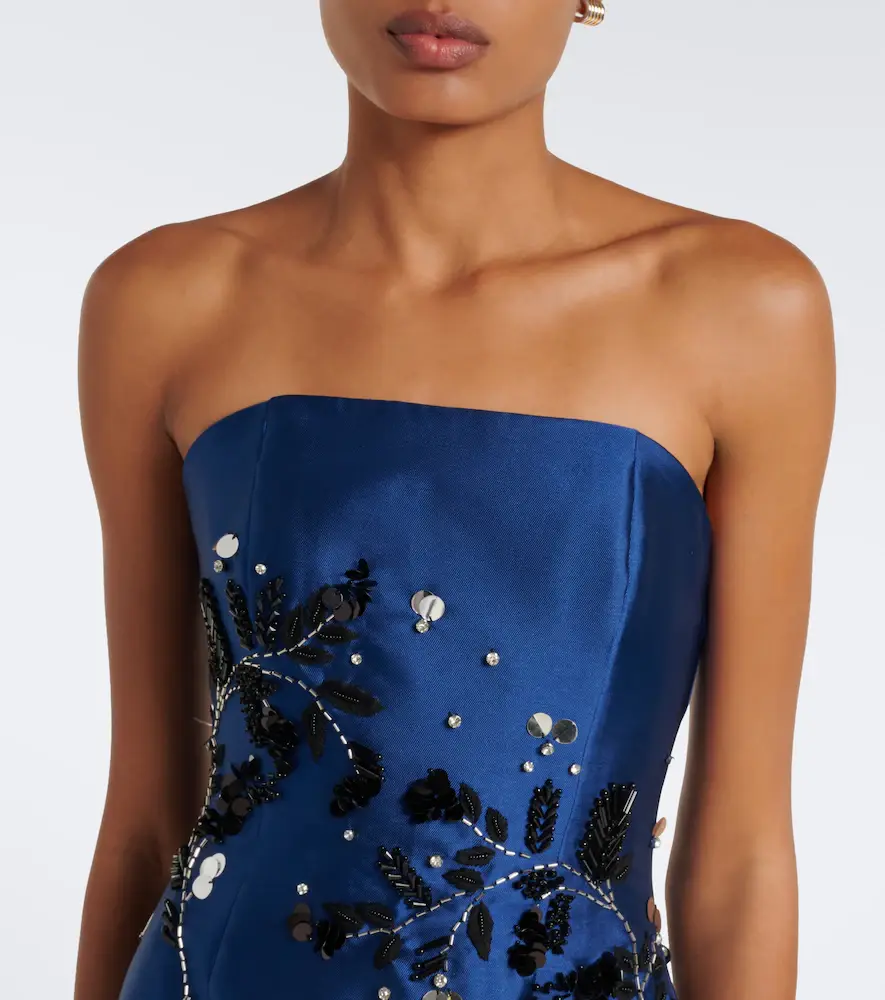 Simkhai Zirelle embellished bustier gown | Thumbnail 2