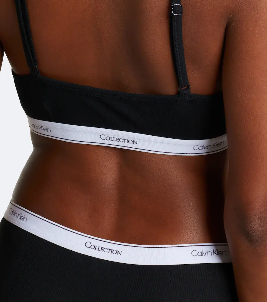 Calvin Klein Collection Thaïs ribbed-knit cotton-blend briefs | Thumbnail 3 Calvin Klein Collection Thaïs ribbed-knit cotton-blend briefs | Thumbnail 3