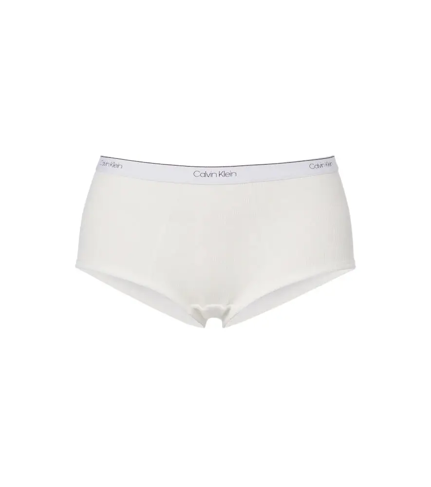 Calvin Klein Collection Thaïs ribbed-knit cotton-blend briefs