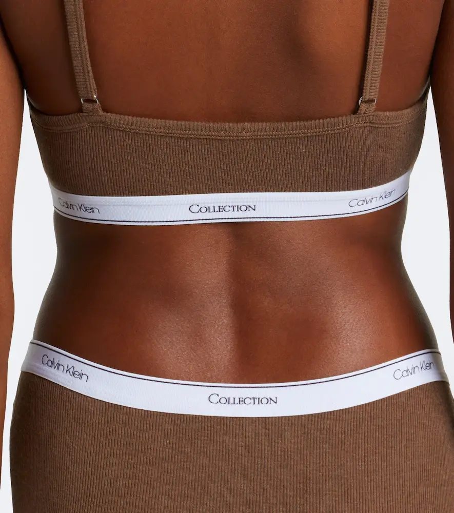 Calvin Klein Collection Thaïs ribbed-knit cotton-blend briefs | Thumbnail 5 Calvin Klein Collection Thaïs ribbed-knit cotton-blend briefs | Thumbnail 5