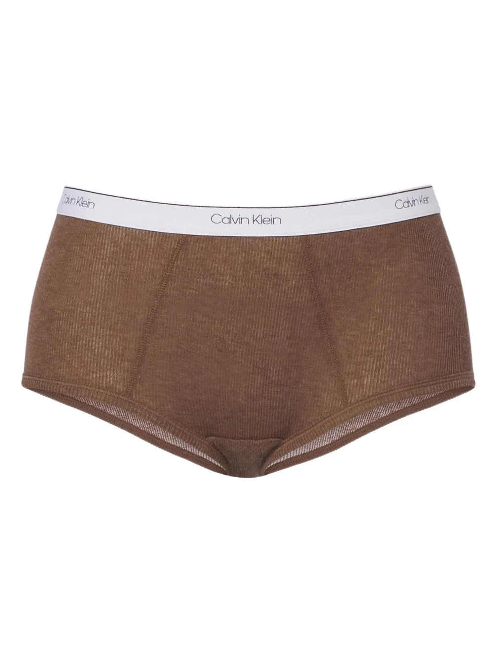 Calvin Klein Collection Thaïs ribbed-knit cotton-blend briefs