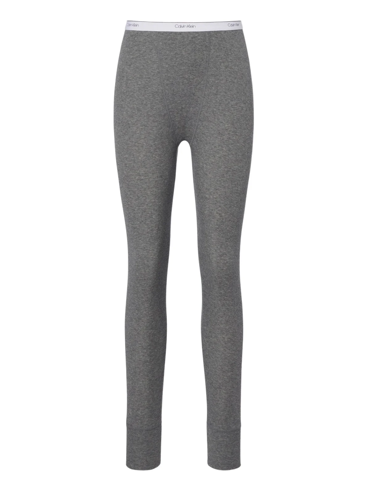Calvin Klein Collection Rosalie ribbed-knit cotton-blend leggings
