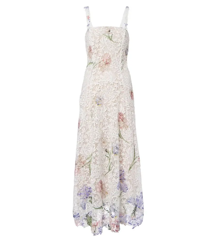 Floral guipure lace cocktail dress Floral guipure lace cocktail dress