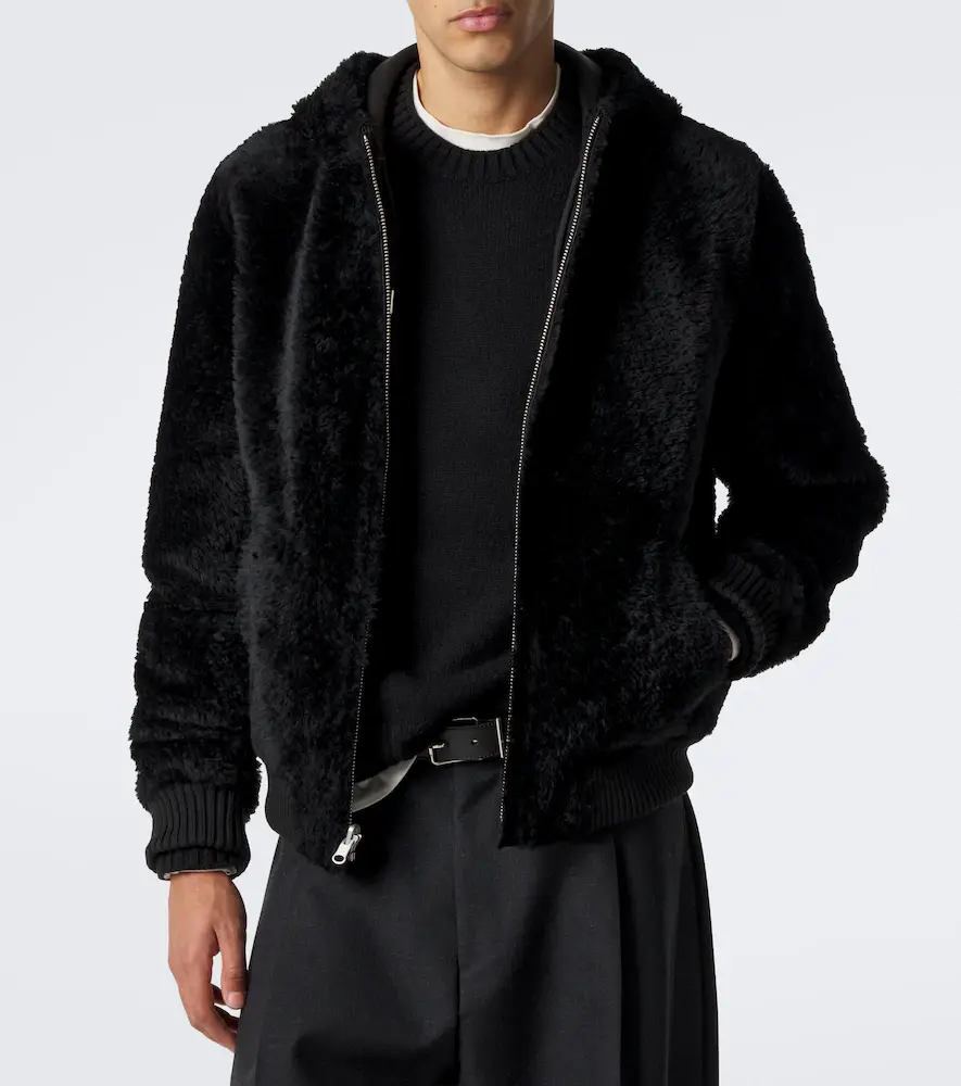 ARMA Novel reversible hooded shearling jacket | Thumbnail 4