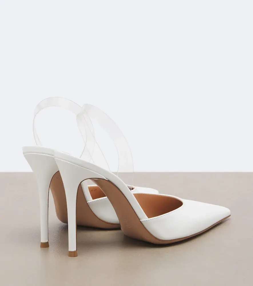 Gianvito Rossi Leather slingback pumps | Thumbnail 2 Gianvito Rossi Leather slingback pumps | Thumbnail 2