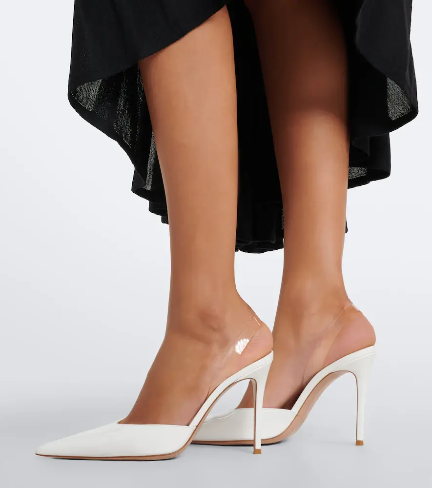 Gianvito Rossi Leather slingback pumps | Thumbnail 6 Gianvito Rossi Leather slingback pumps | Thumbnail 6