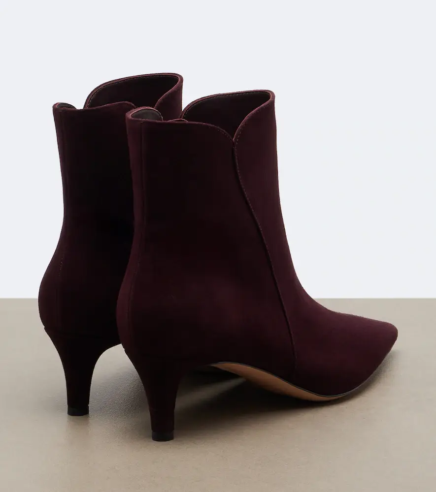 Gianvito Rossi Levy suede ankle boots | Thumbnail 3