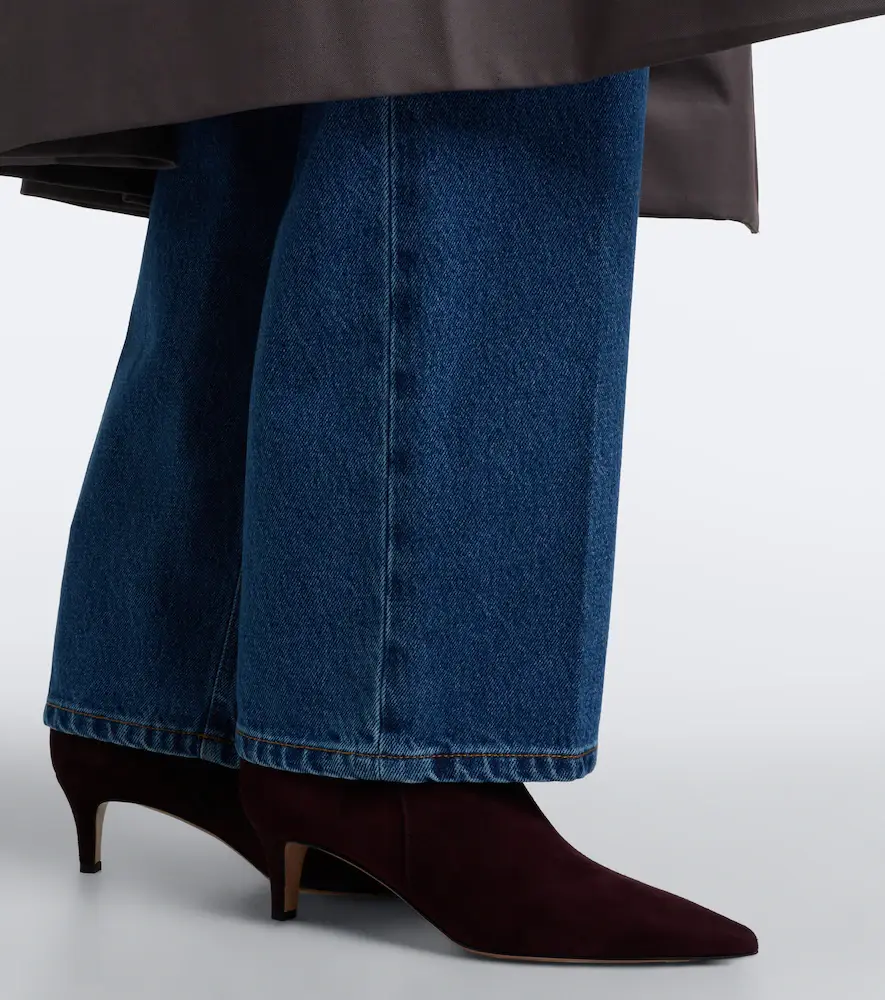 Gianvito Rossi Levy suede ankle boots | Thumbnail 6