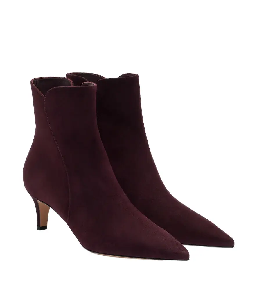 Gianvito Rossi Levy suede ankle boots