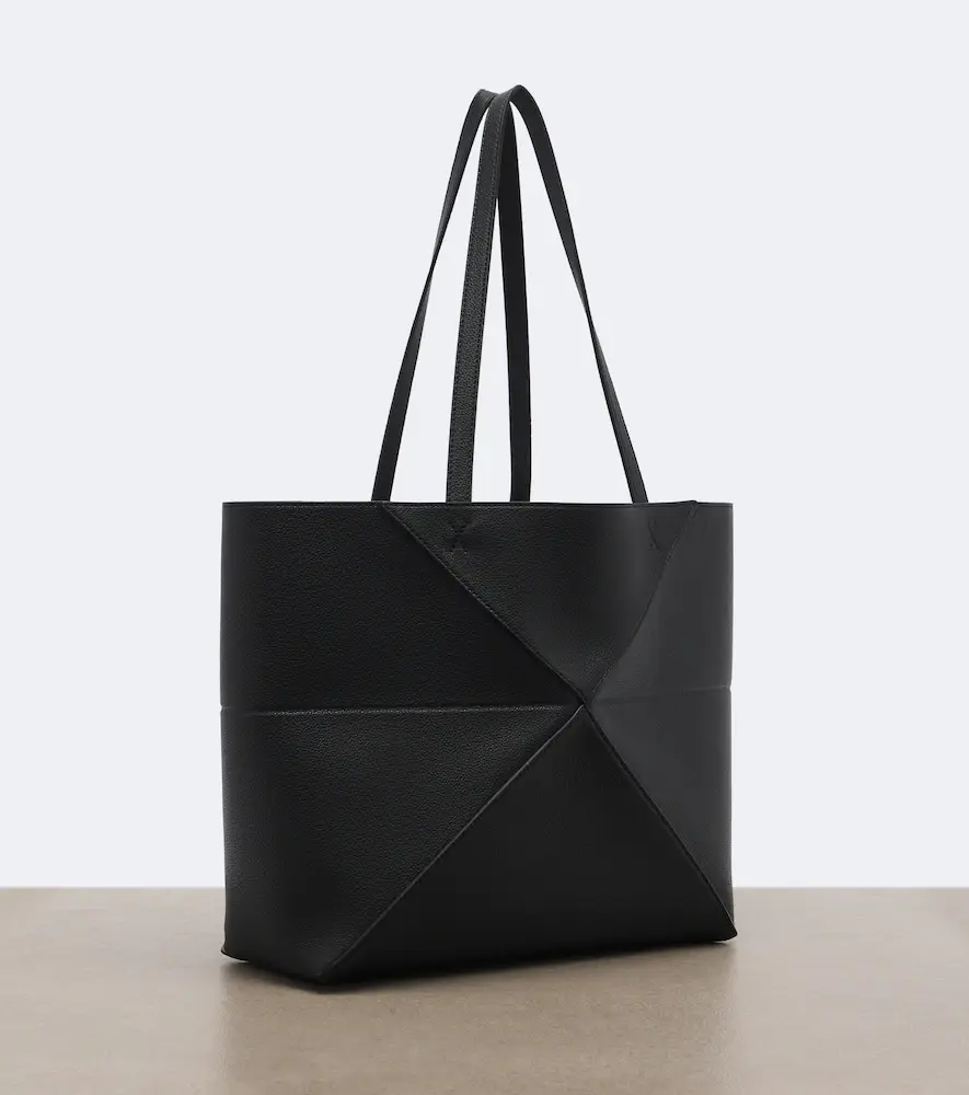 Loewe Puzzle Fold Medium leather tote bag | Thumbnail 3 Loewe Puzzle Fold Medium leather tote bag | Thumbnail 3