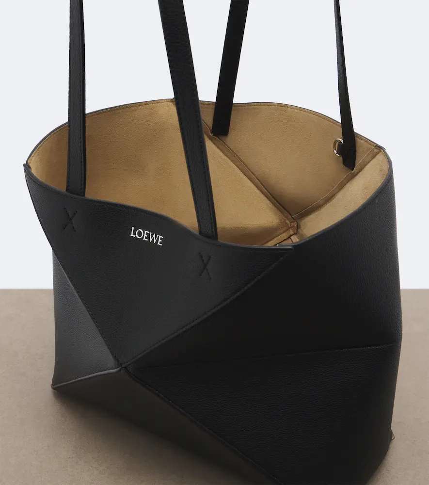 Loewe Puzzle Fold Medium leather tote bag | Thumbnail 4 Loewe Puzzle Fold Medium leather tote bag | Thumbnail 4