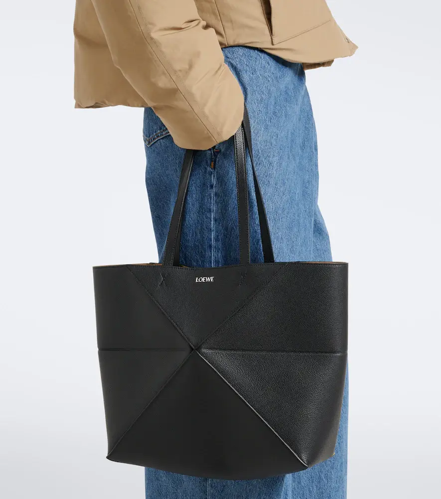 Loewe Puzzle Fold Medium leather tote bag | Thumbnail 5 Loewe Puzzle Fold Medium leather tote bag | Thumbnail 5